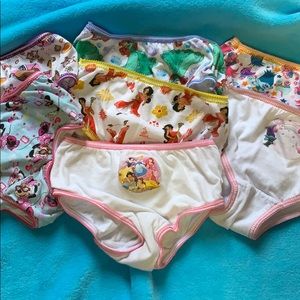 Toddler girl underwear bundle